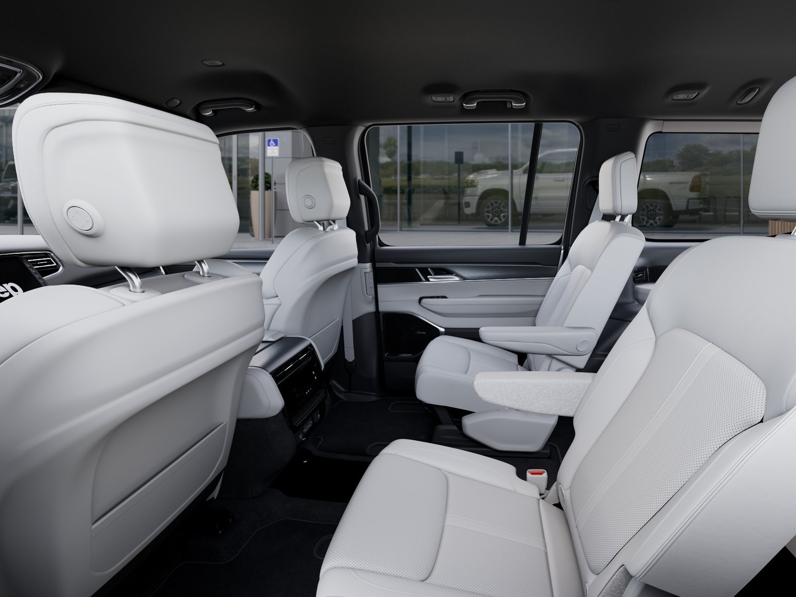 New 2026 Bright White Clear-Coat Exterior Paint Jeep 4x2 image 49