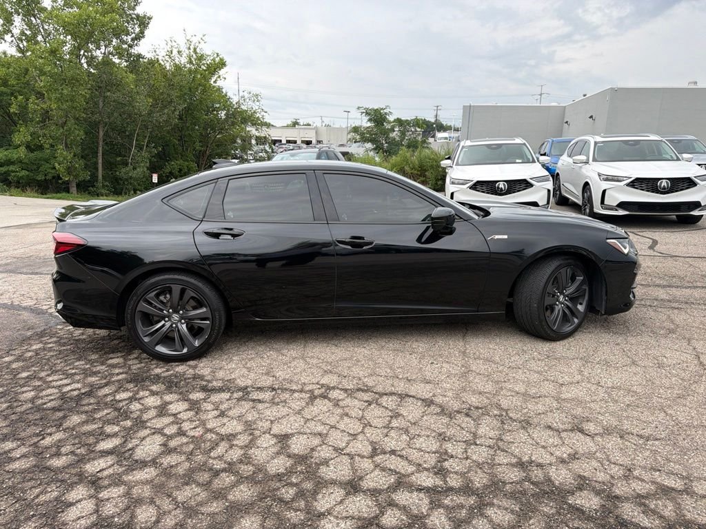 Certified Used 2023 Majestic Black Pearl Acura A-Spec Package image 8