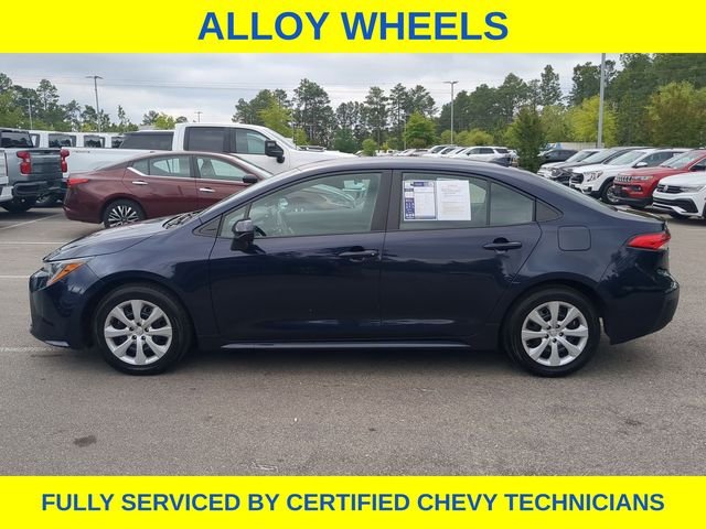 Used 2024 Blue Toyota LE image 10