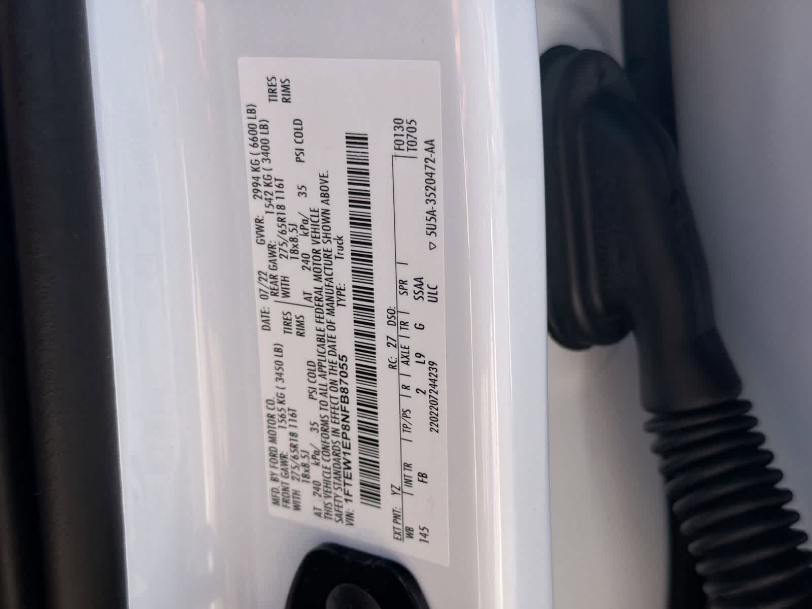 Certified Used 2022 Oxford White Clearcoat Ford XLT image 36