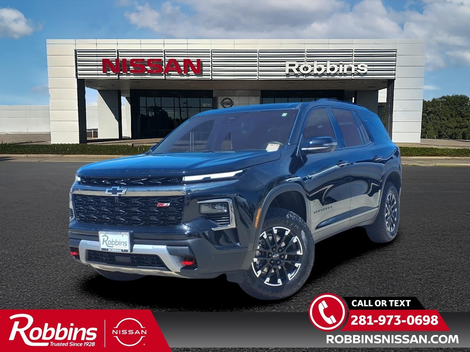 Mosaic Black Metallic 2025 Chevrolet Traverse Z71 AWD SUV / Crossover Four-Wheel Drive