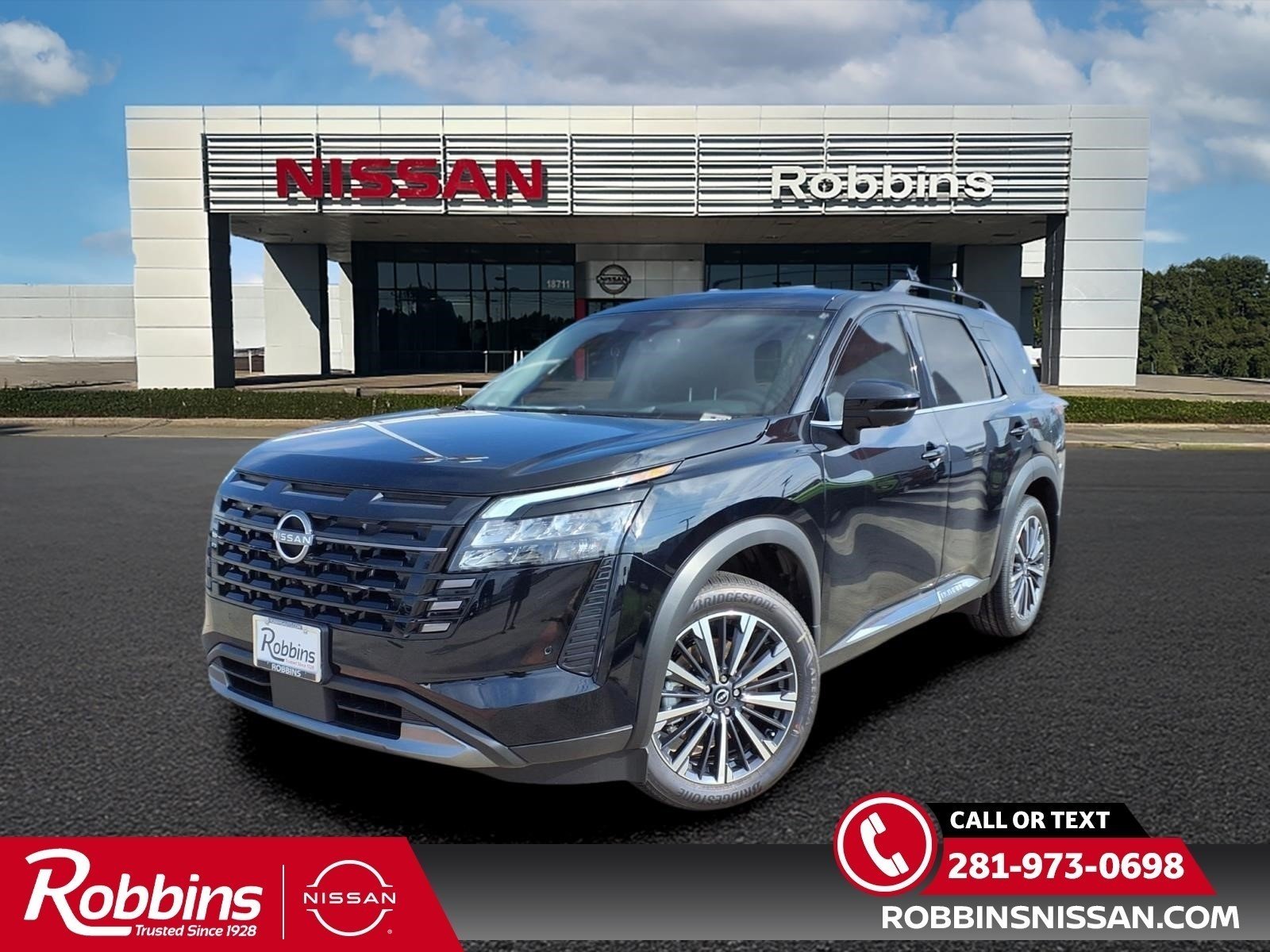 2026 Nissan Pathfinder Platinum Black at Robbins Nissan