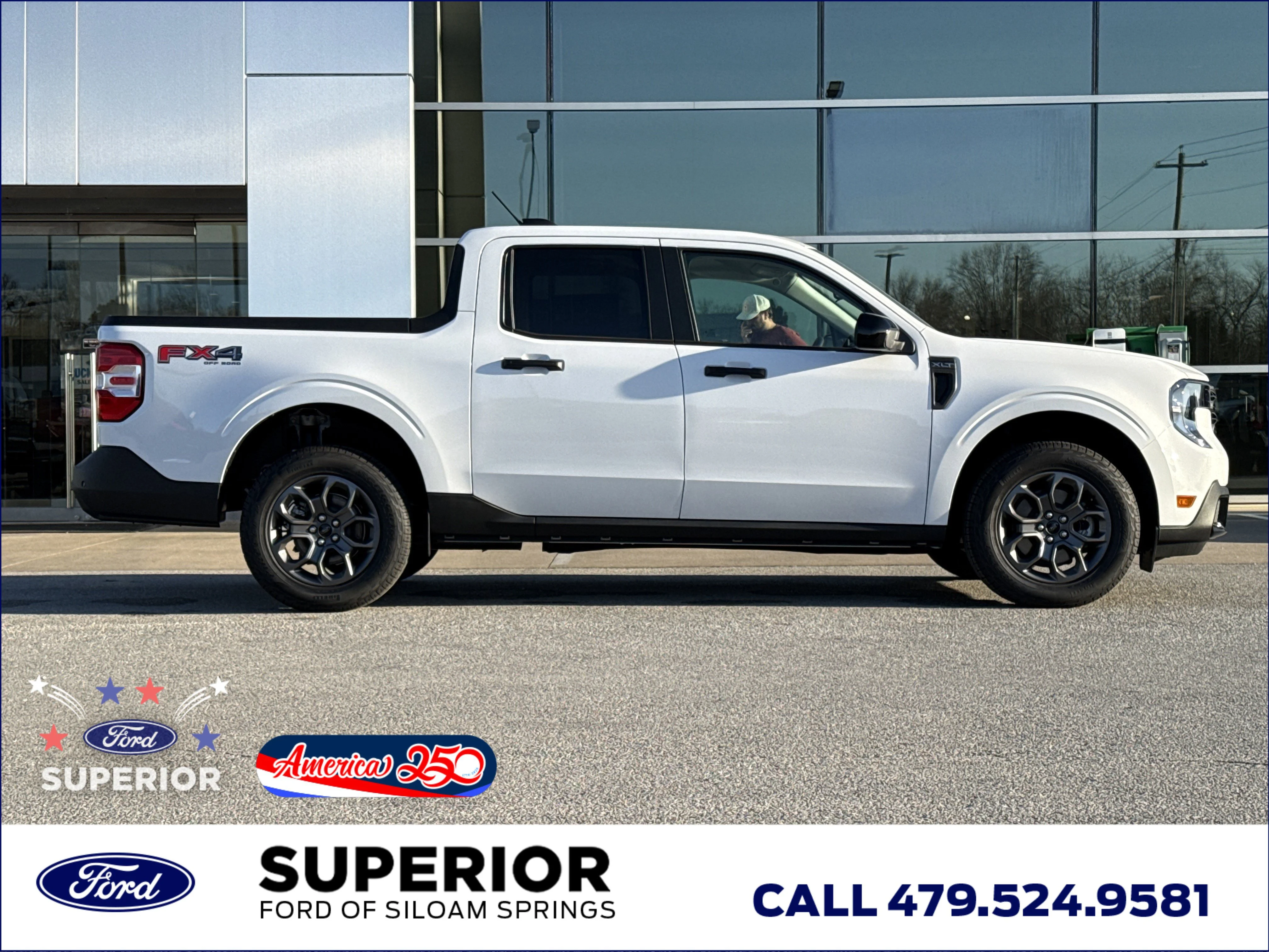 New 2026 Oxford White Ford XLT AWD image 2