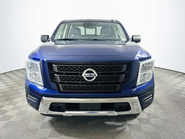 Used 2021 Blue Nissan SV image 8