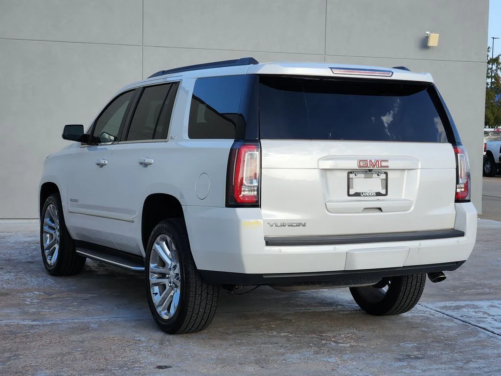 Used 2018 White Frost Tricoat GMC SLT image 5