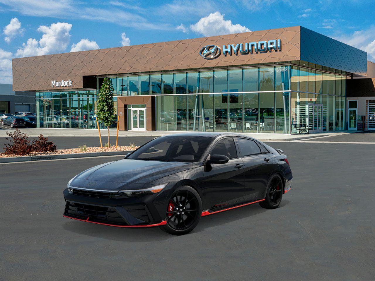 New 2026 Abyss Black Hyundai Sedan image 1