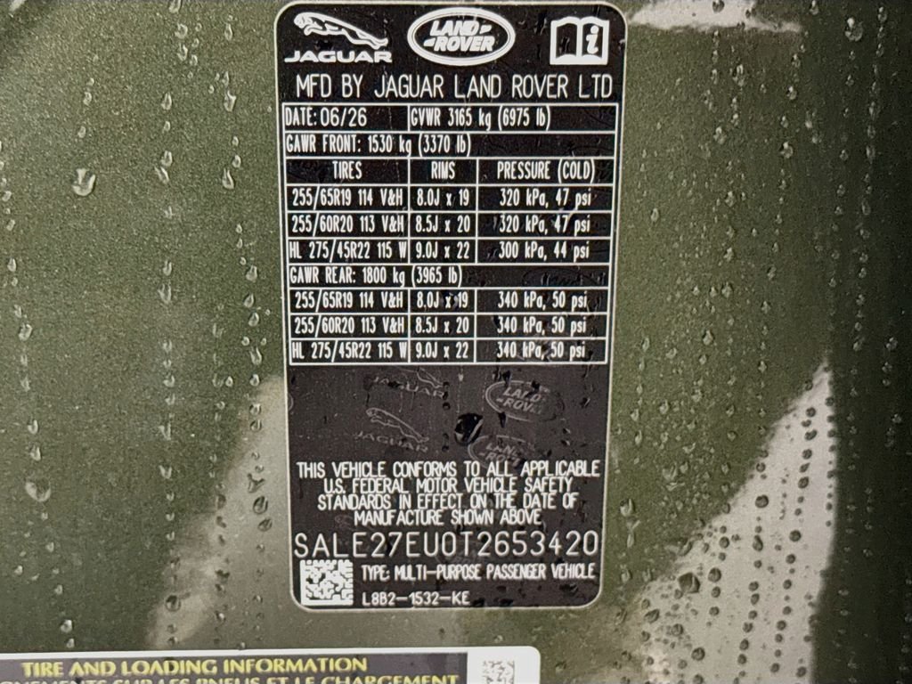 New 2026 Woolstone Green Land Rover X-Dynamic SE image 33