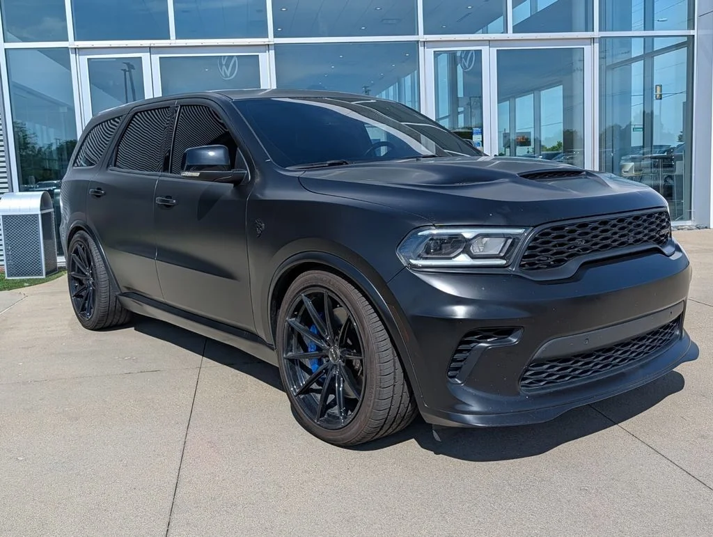 Used 2021 Gray Dodge SRT Hellcat image 2