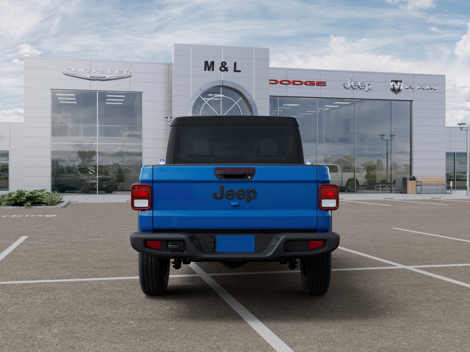 New 2026 Hydro Blue Pearl-Coat Exterior Paint Jeep Sport 4x4 image 33