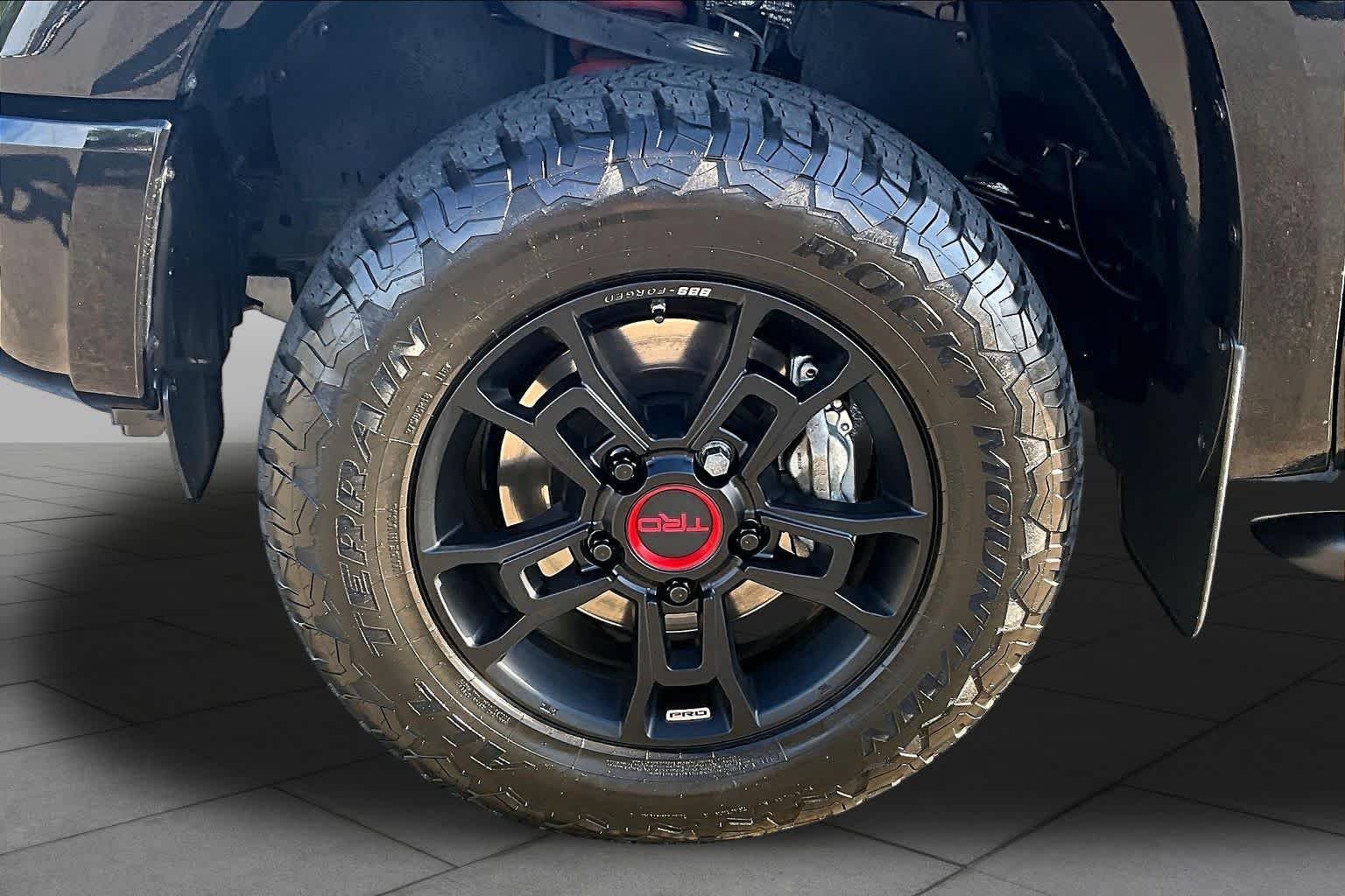 Used 2020 Midnight Black Metallic Toyota TRD Pro image 10