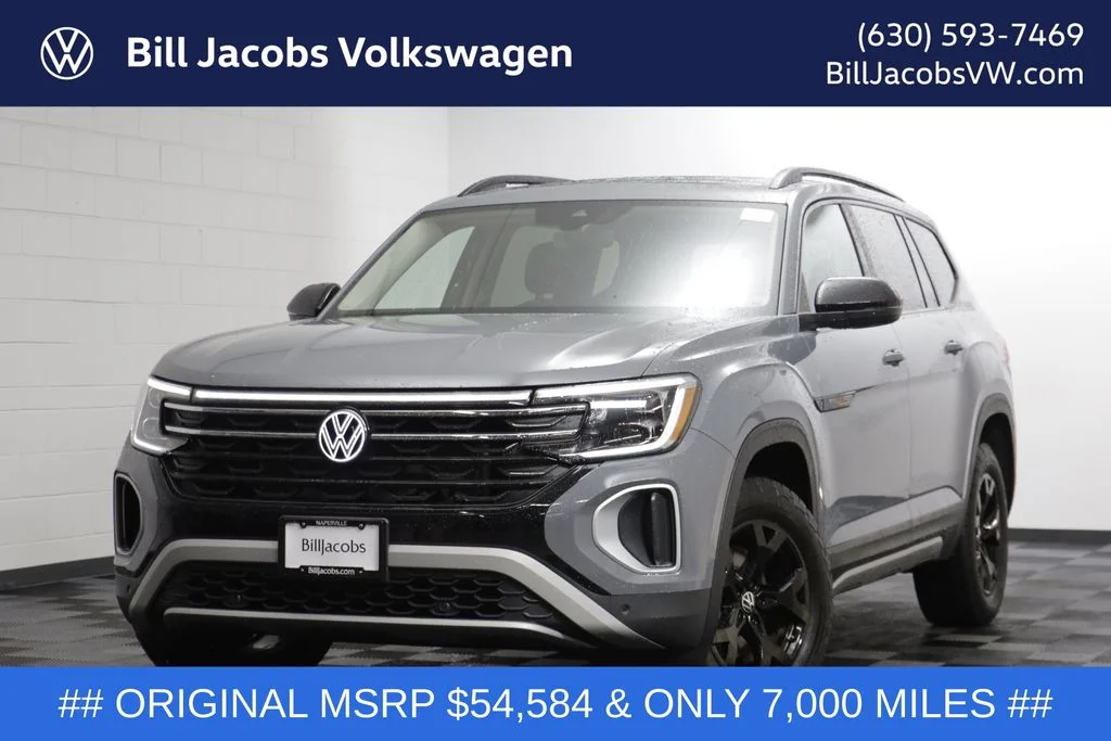Used 2024 Pure Gray Volkswagen 2.0T Peak Edition SEL image 1