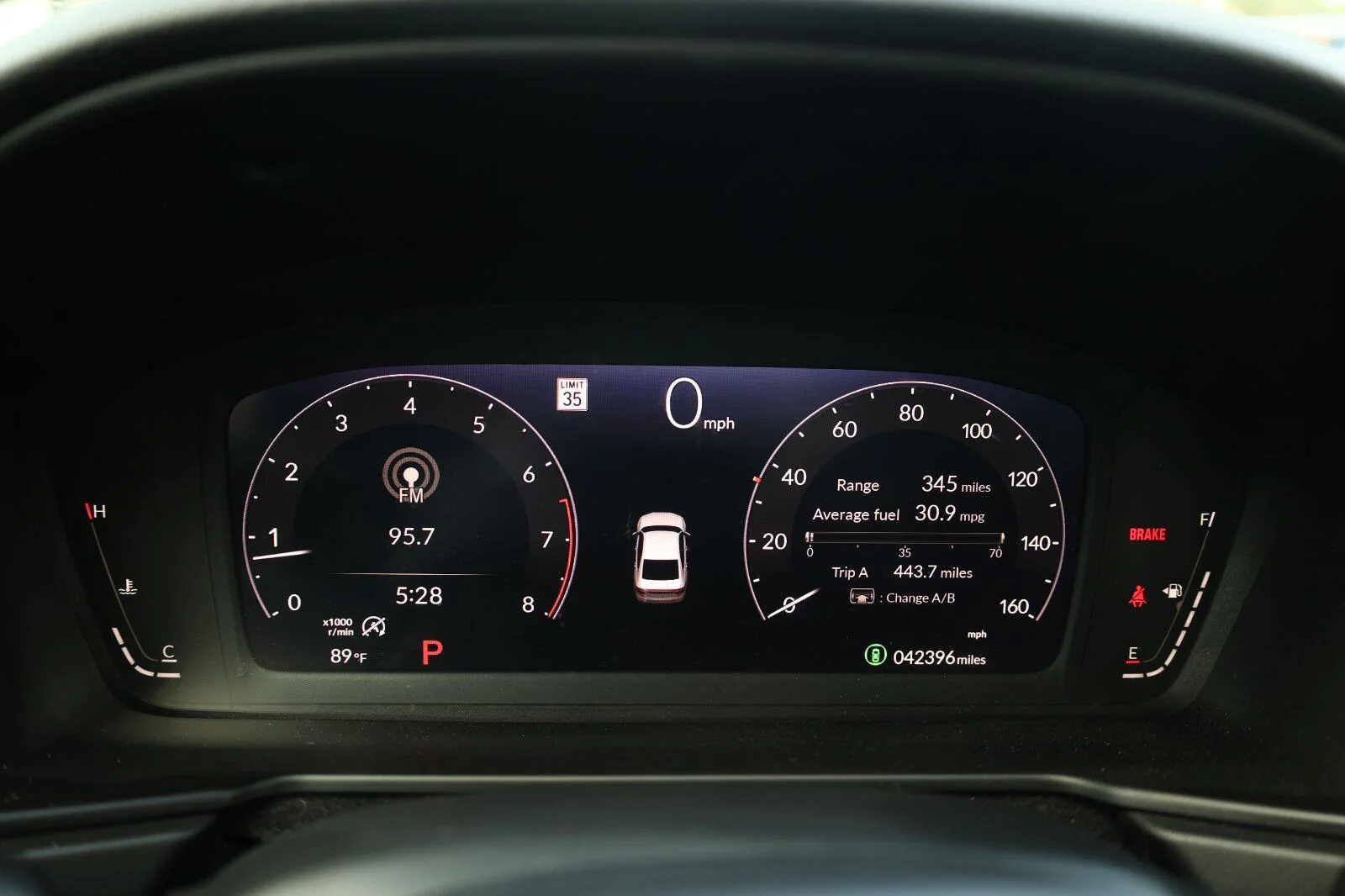 Used 2024 Platinum White Pearl Honda EX image 28