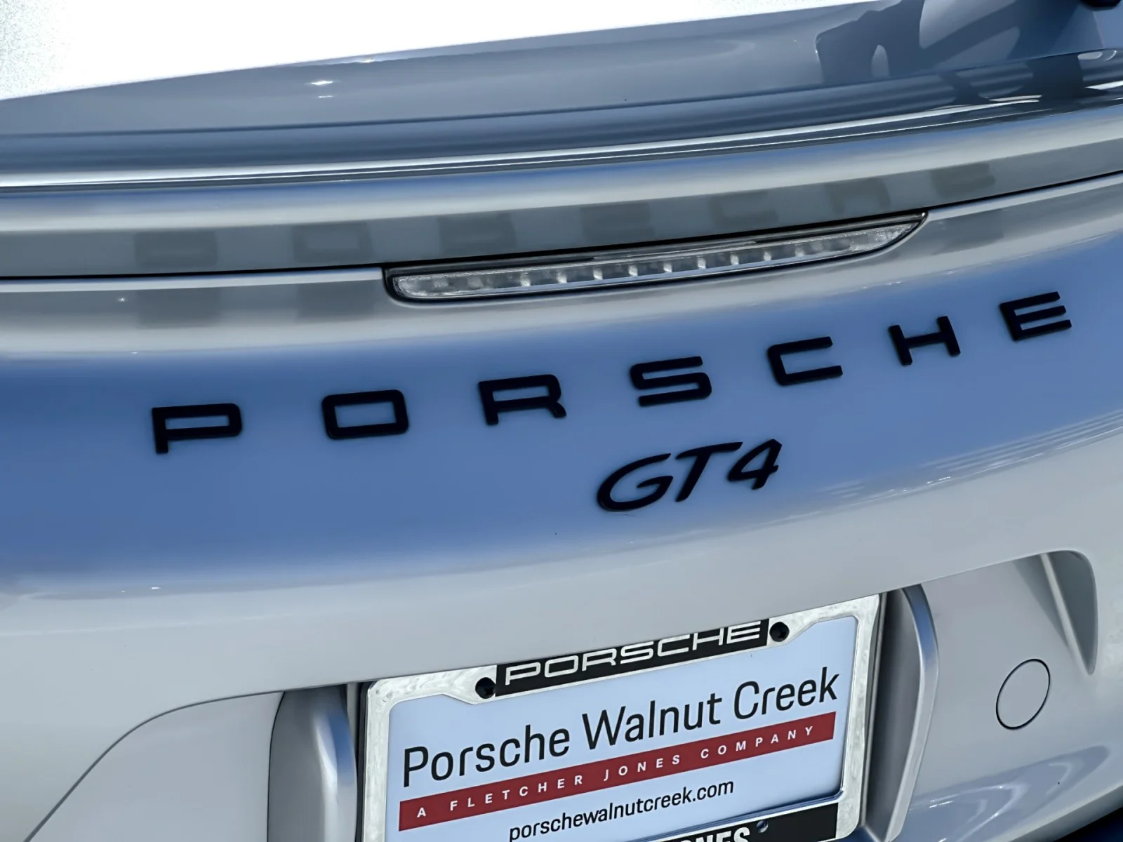Used 2016 RHODIUM SILVER Porsche GT4 image 22
