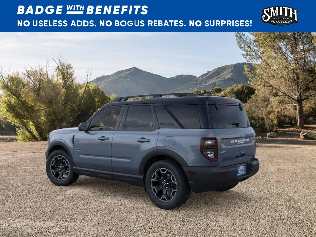 New 2026 Azure Gray Metallic Tri-Coat Ford Outer Banks® image 5