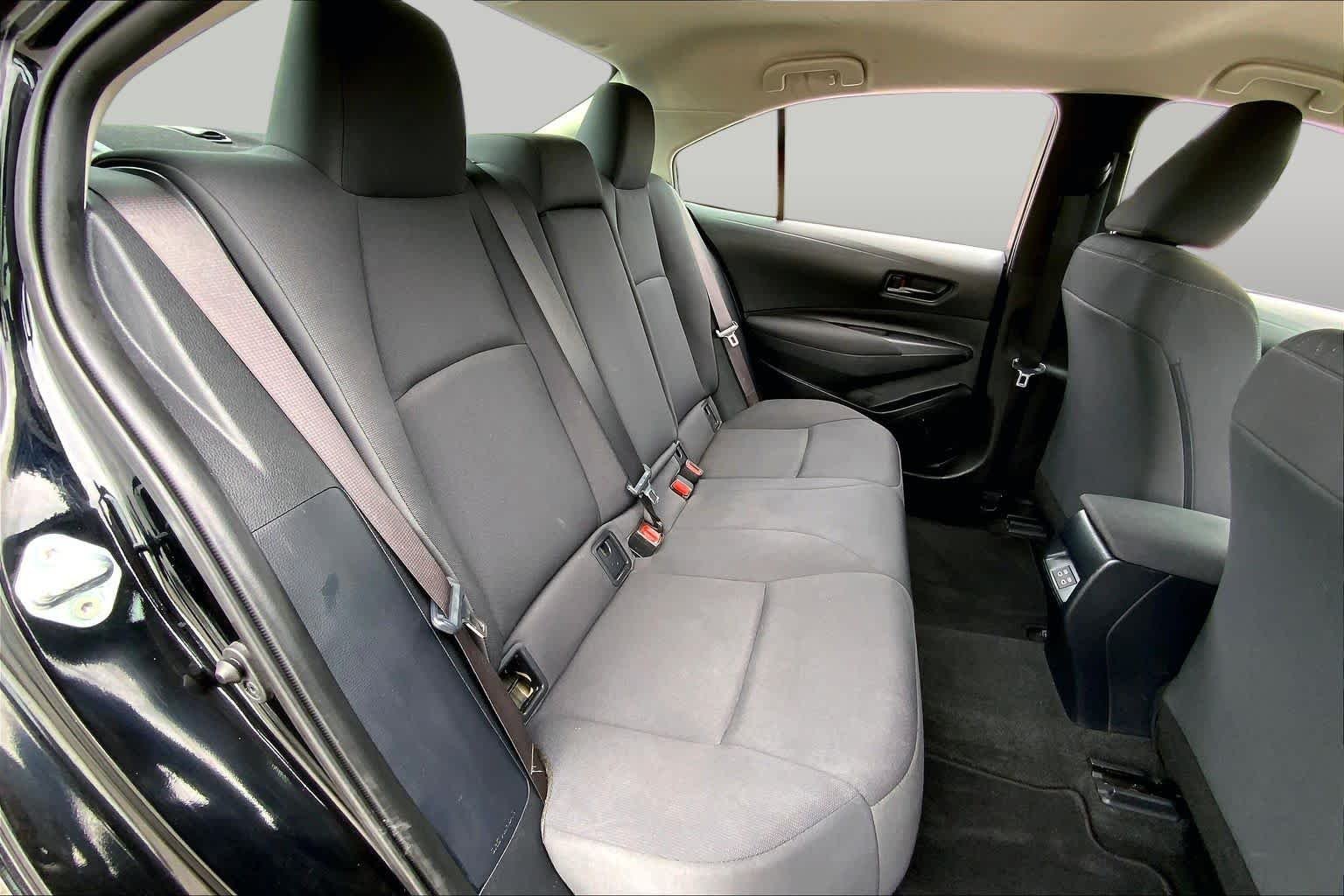 Used 2024 Midnight Black Metallic Toyota LE image 19