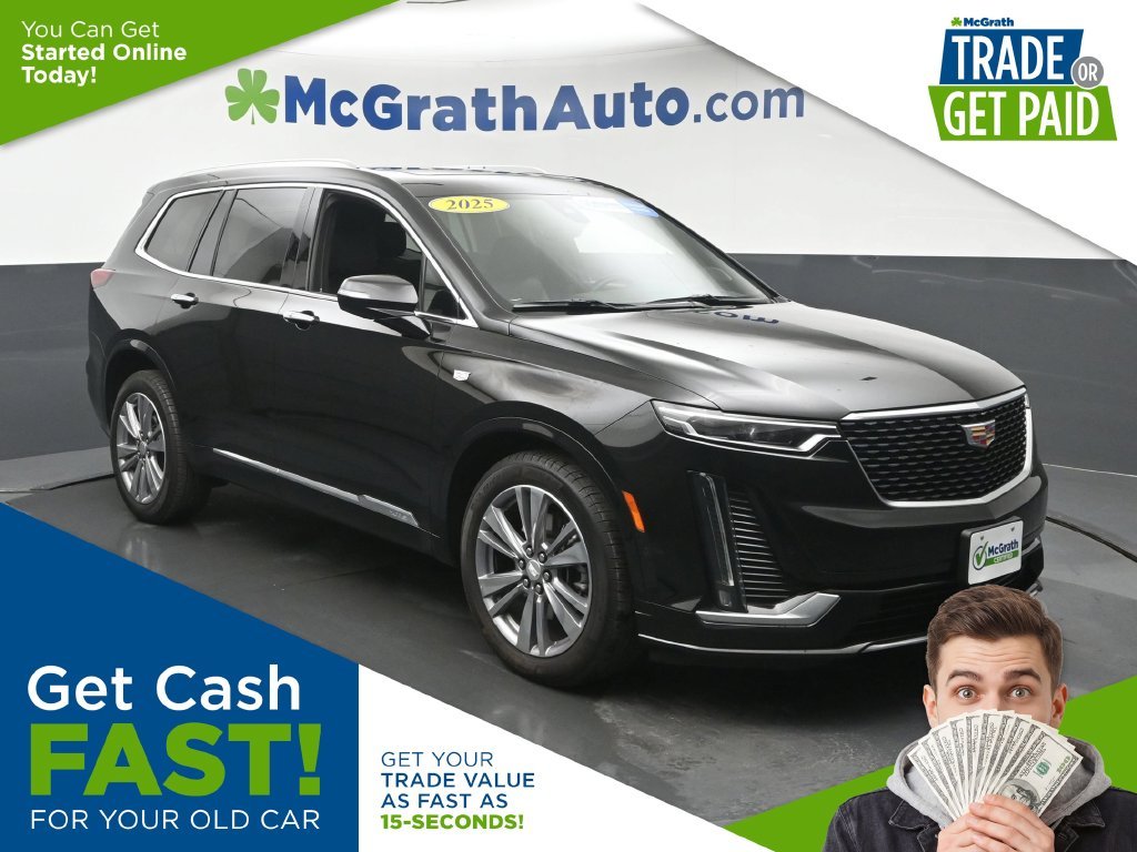 Used 2025 Black Cadillac Premium Luxury image 1