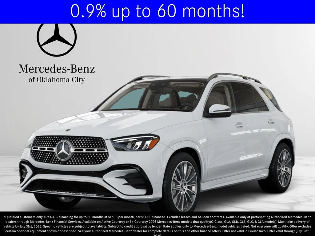 Certified Used 2026 Polar White Mercedes-Benz GLE 450 image 1