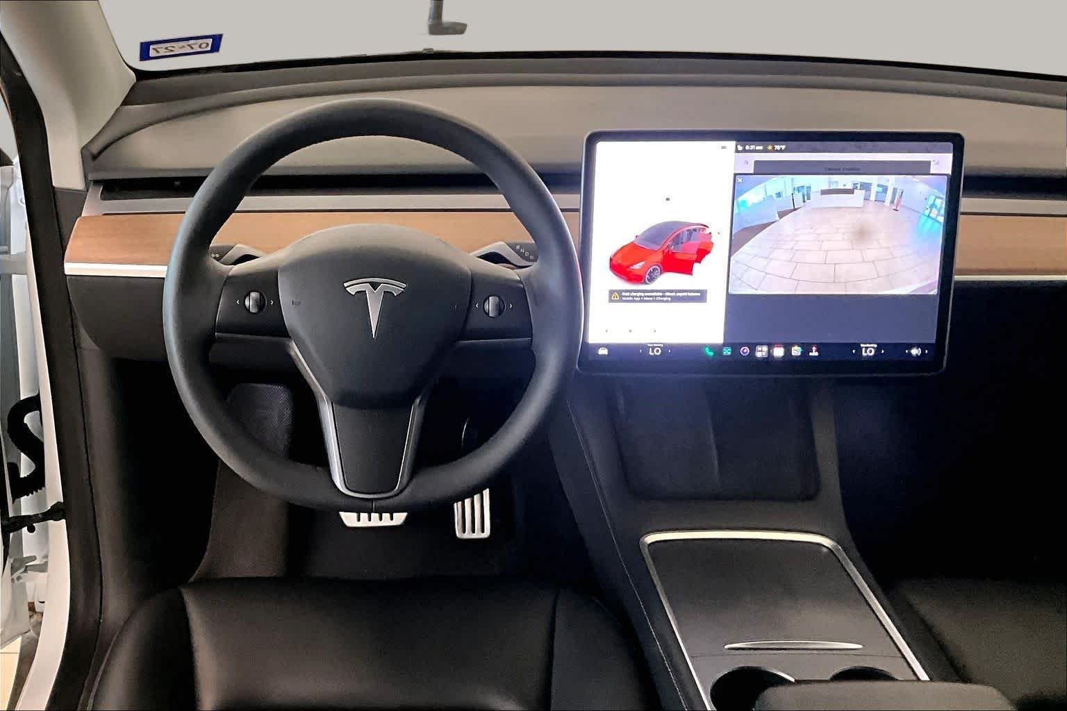 Used 2022 Pearl White Multi-Coat Tesla Performance image 15