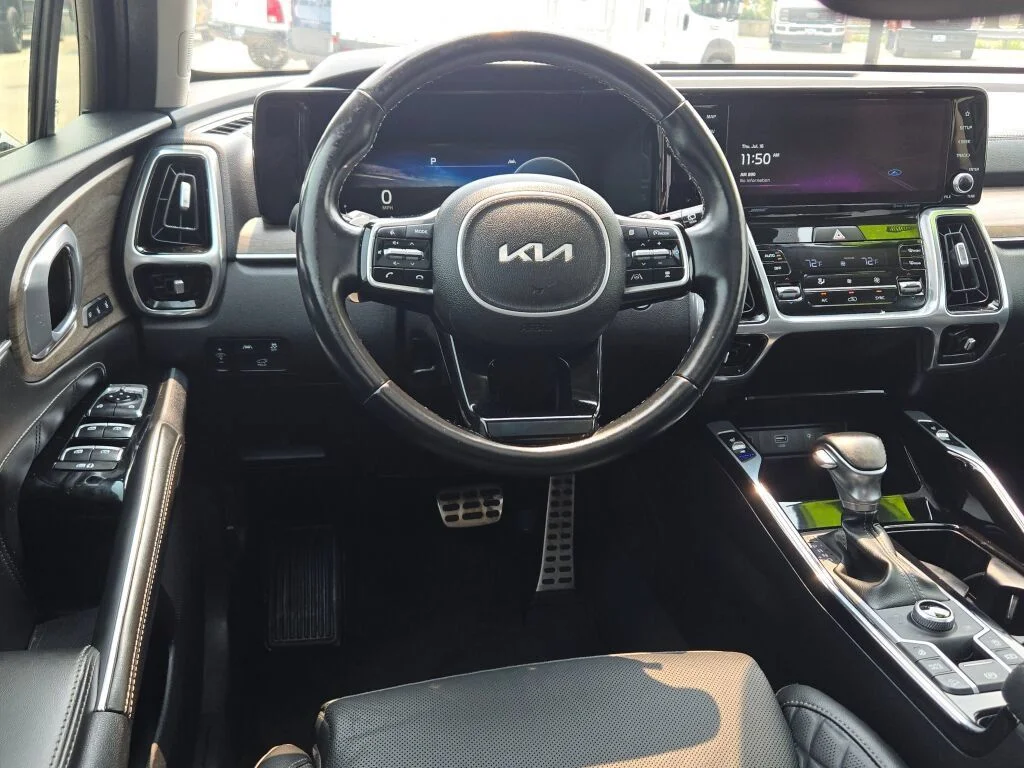 Used 2022 Ebony Black Kia X-Line SX Prestige image 21