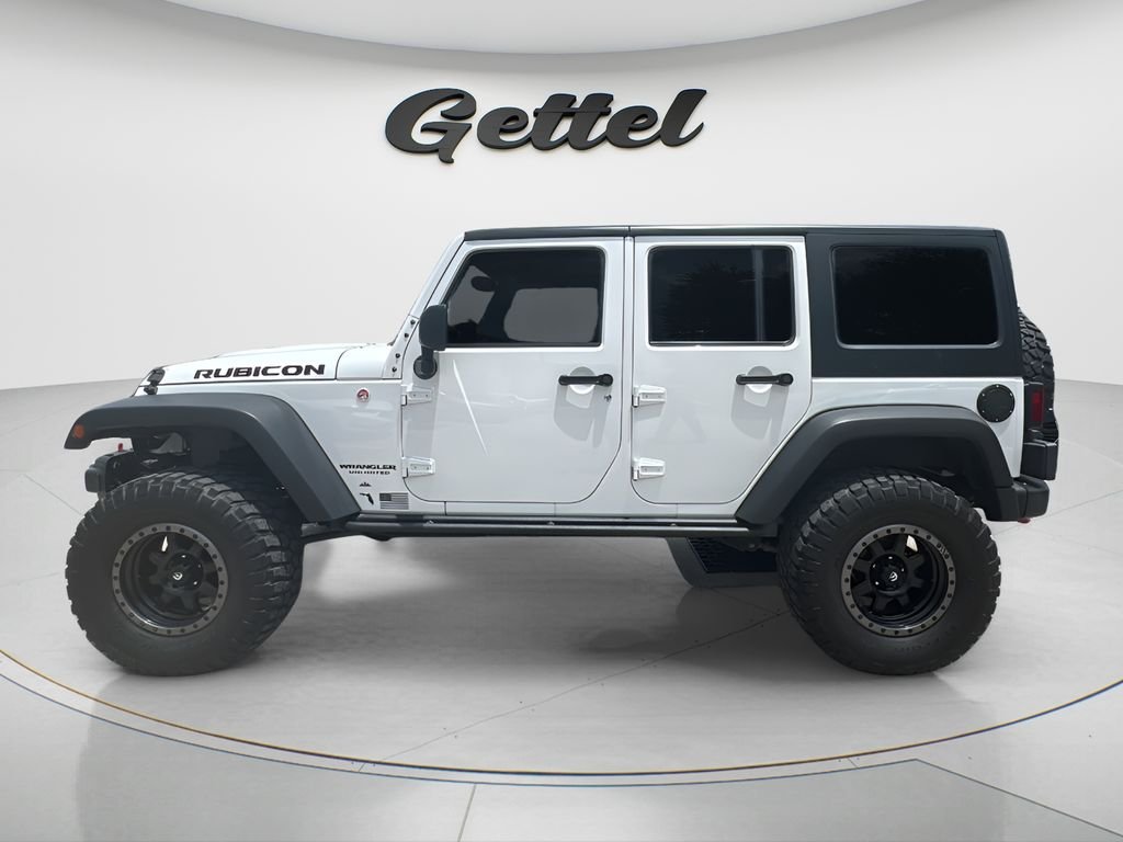 Used 2016 White Jeep Unlimited Rubicon image 8