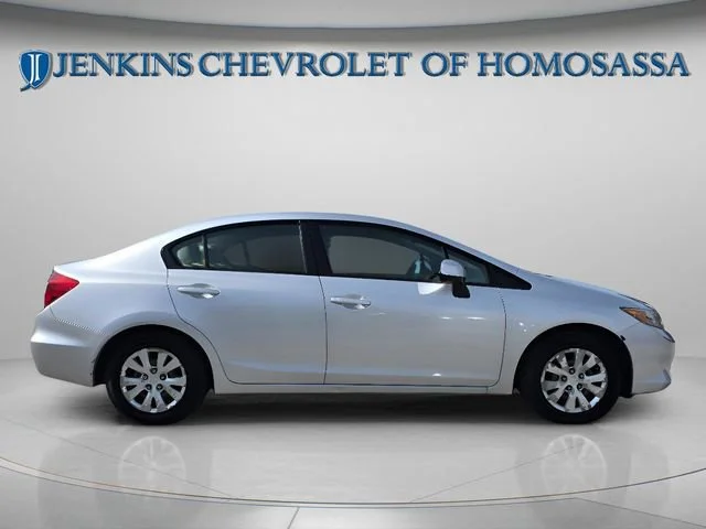 Used 2012 Honda Civic LX with VIN 2HGFB2F59CH607244 for sale in Homosassa, FL