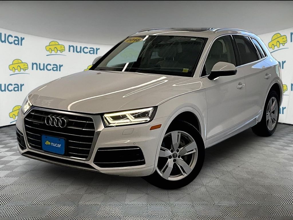 Used 2018 Ibis White Audi 2.0T Premium Plus image 3