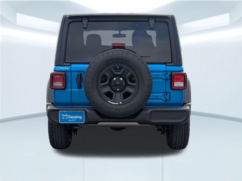New 2026 Hydro Blue Pearl-Coat Exterior Paint Jeep Sport image 6