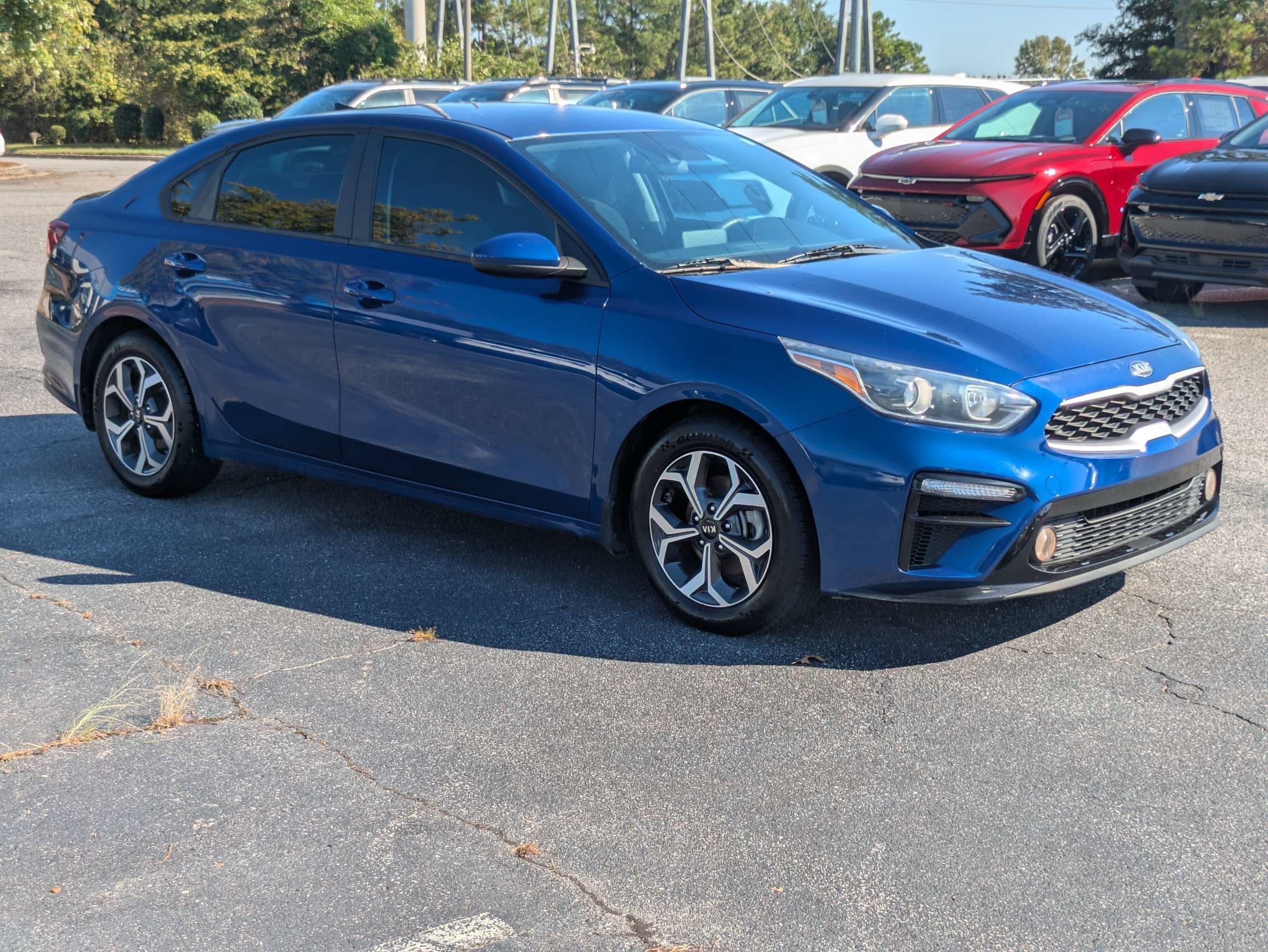 Used 2021 Kia Forte LXS with VIN 3KPF24AD2ME333939 for sale in Bogart, GA