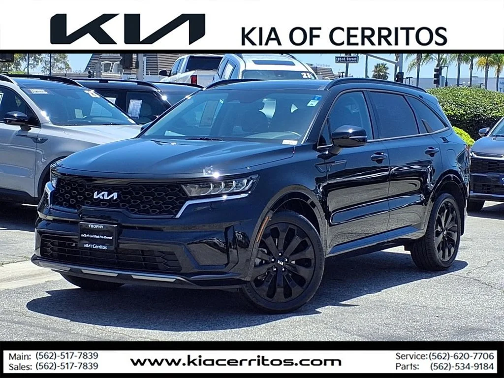 Certified Used 2023 Black Kia S image 1