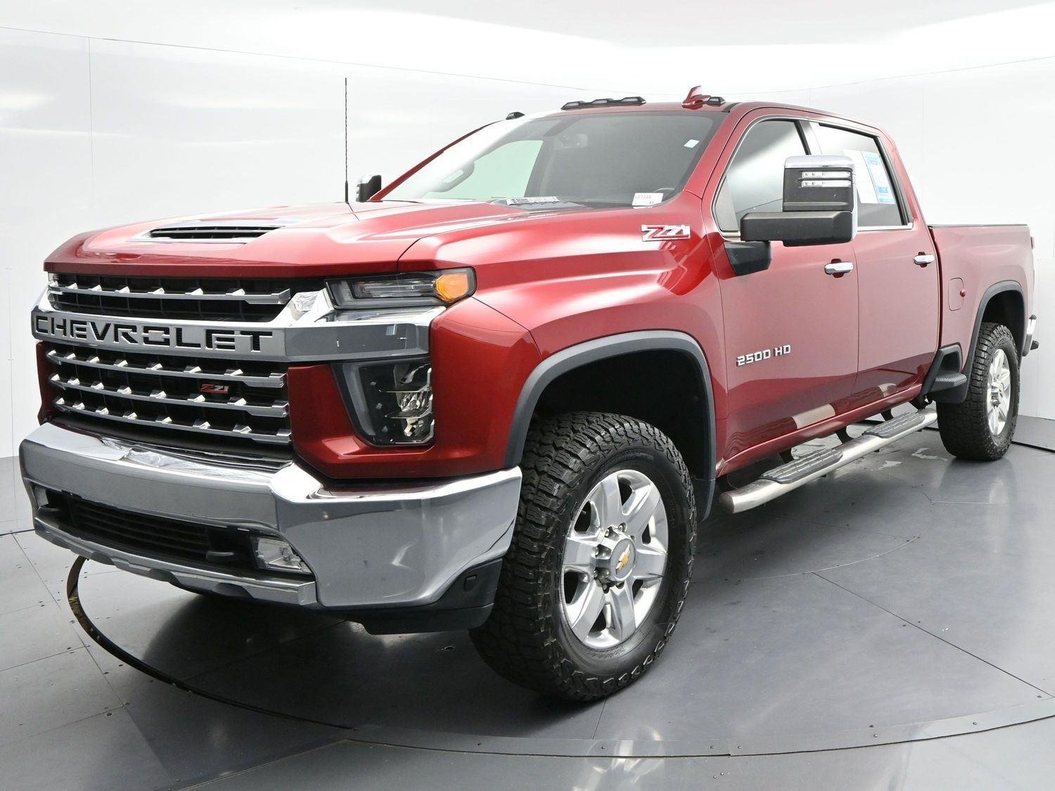 Used 2022 Cherry Red Tintcoat Chevrolet LTZ image 3