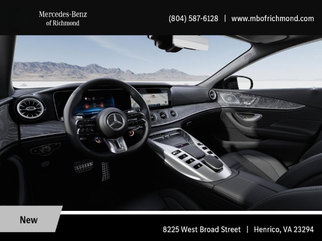 New 2026 MANUFAKTUR Selenite Grey Magno Mercedes-Benz AMG® GT 53 4-Door Coupe image 3