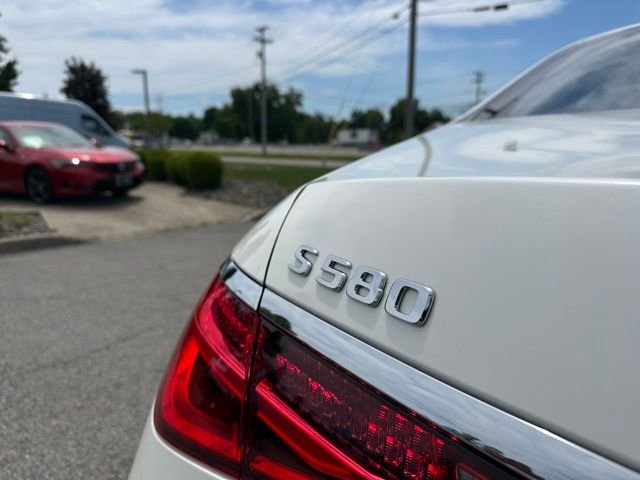 Certified Used 2023 White Mercedes-Benz S 580 image 11