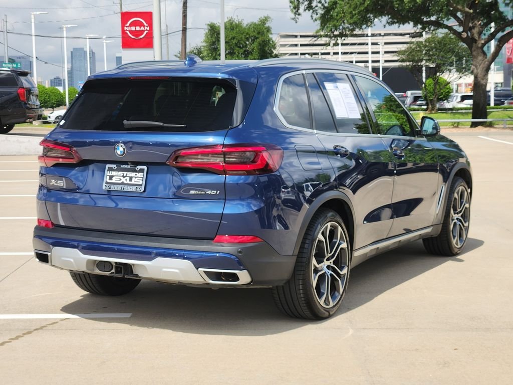 Used 2021 Blue Metallic BMW sDrive40i image 7