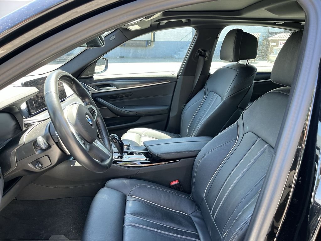 Certified Used 2023 Black Sapphire Metallic BMW M550i xDrive image 11