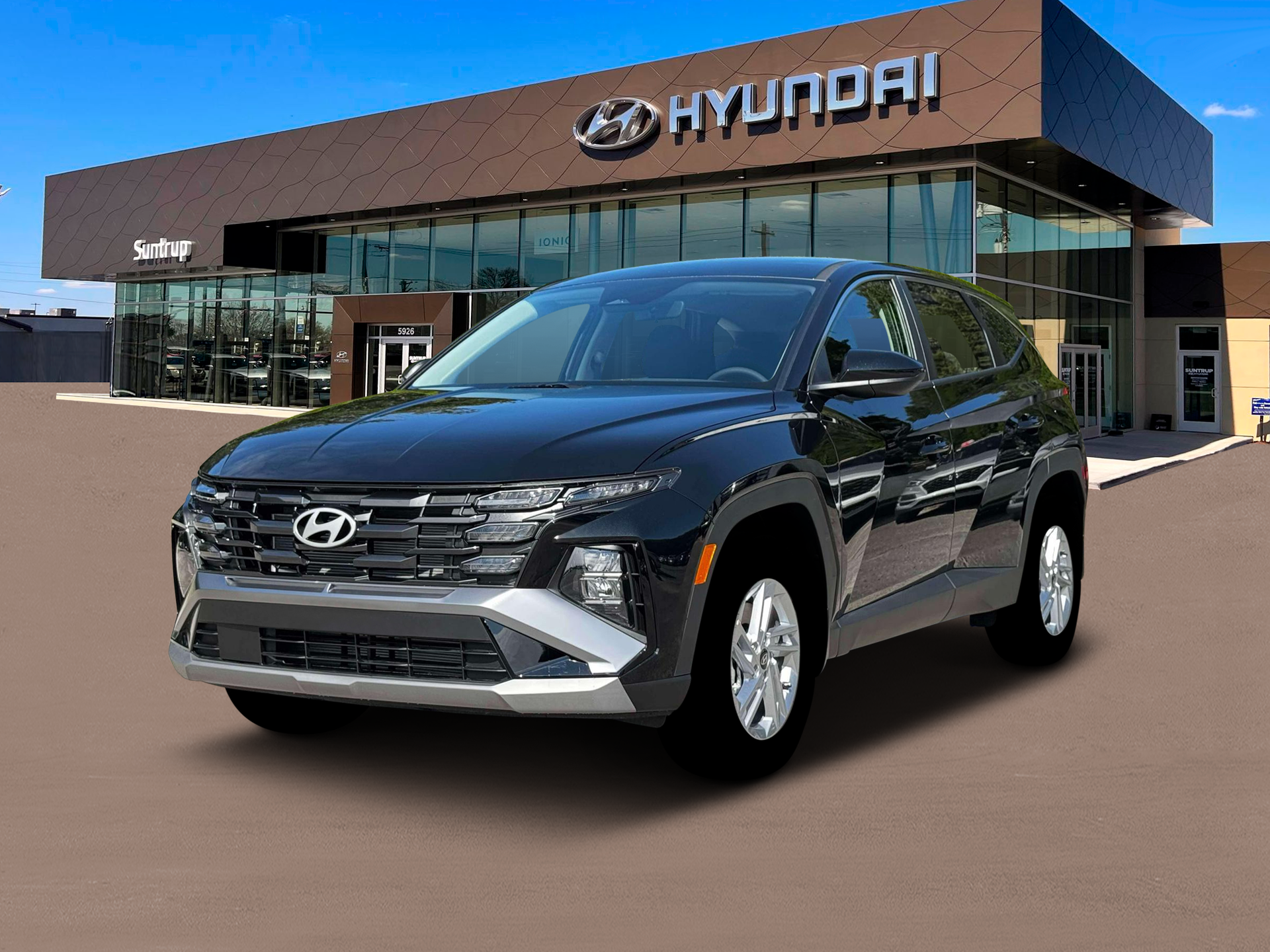 New 2026 Phantom Black Hyundai SE AWD image 1