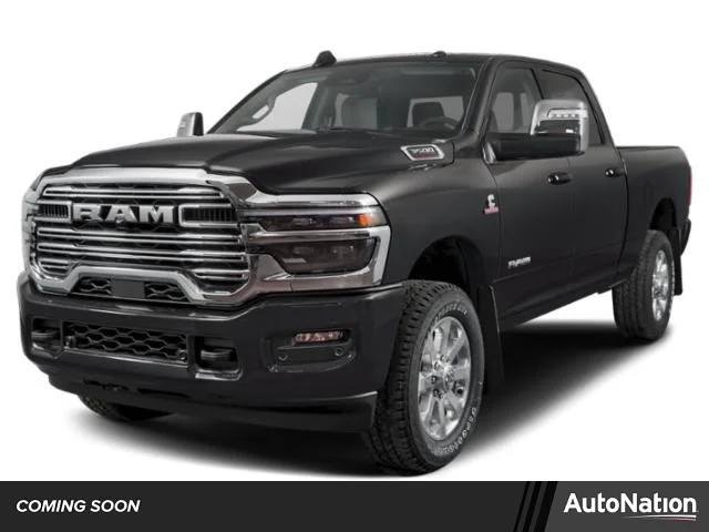 New 2027 Diamond Black Crystal Pearlcoat Ram Laramie image 1