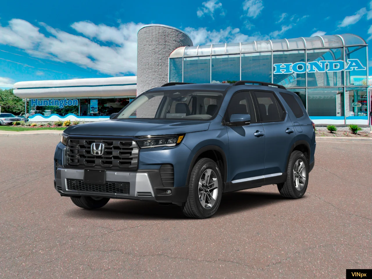 New 2026 Smoke Blue Pearl Honda EX-L image 1