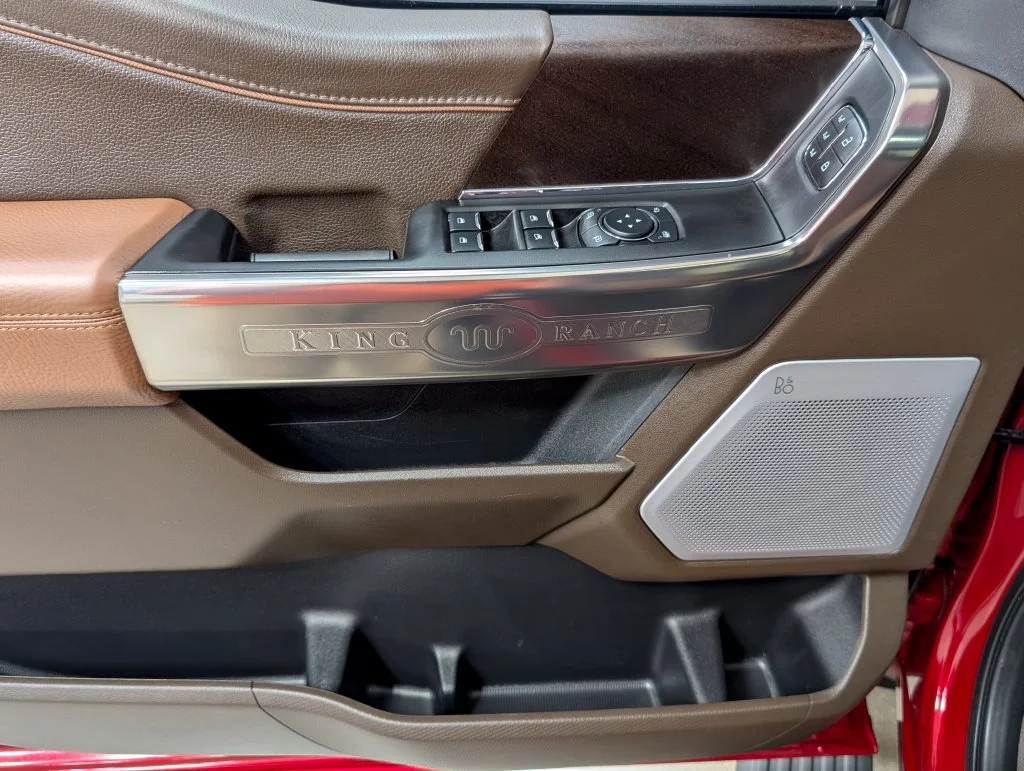 Certified Used 2025 Rapid Red Metallic Tinted Clearcoat Ford King Ranch image 15