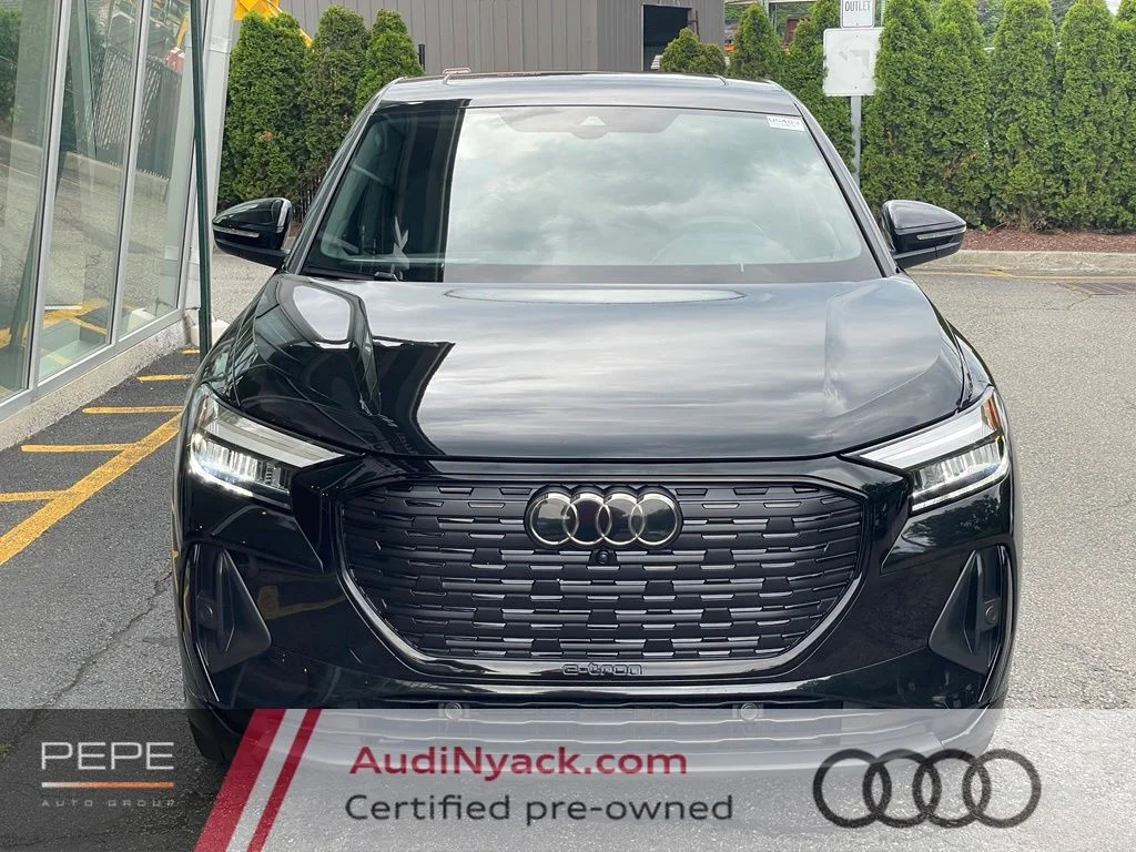 Certified 2024 Audi Q4 Sportback e-tron Premium Plus with VIN WA132BFZ4RP008044 for sale in White Plains, NY