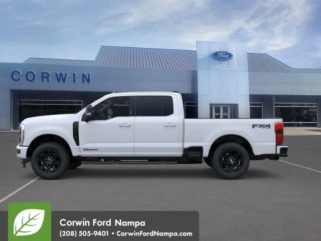 New 2026 Star White Metallic Tri-Coat Ford Lariat image 4