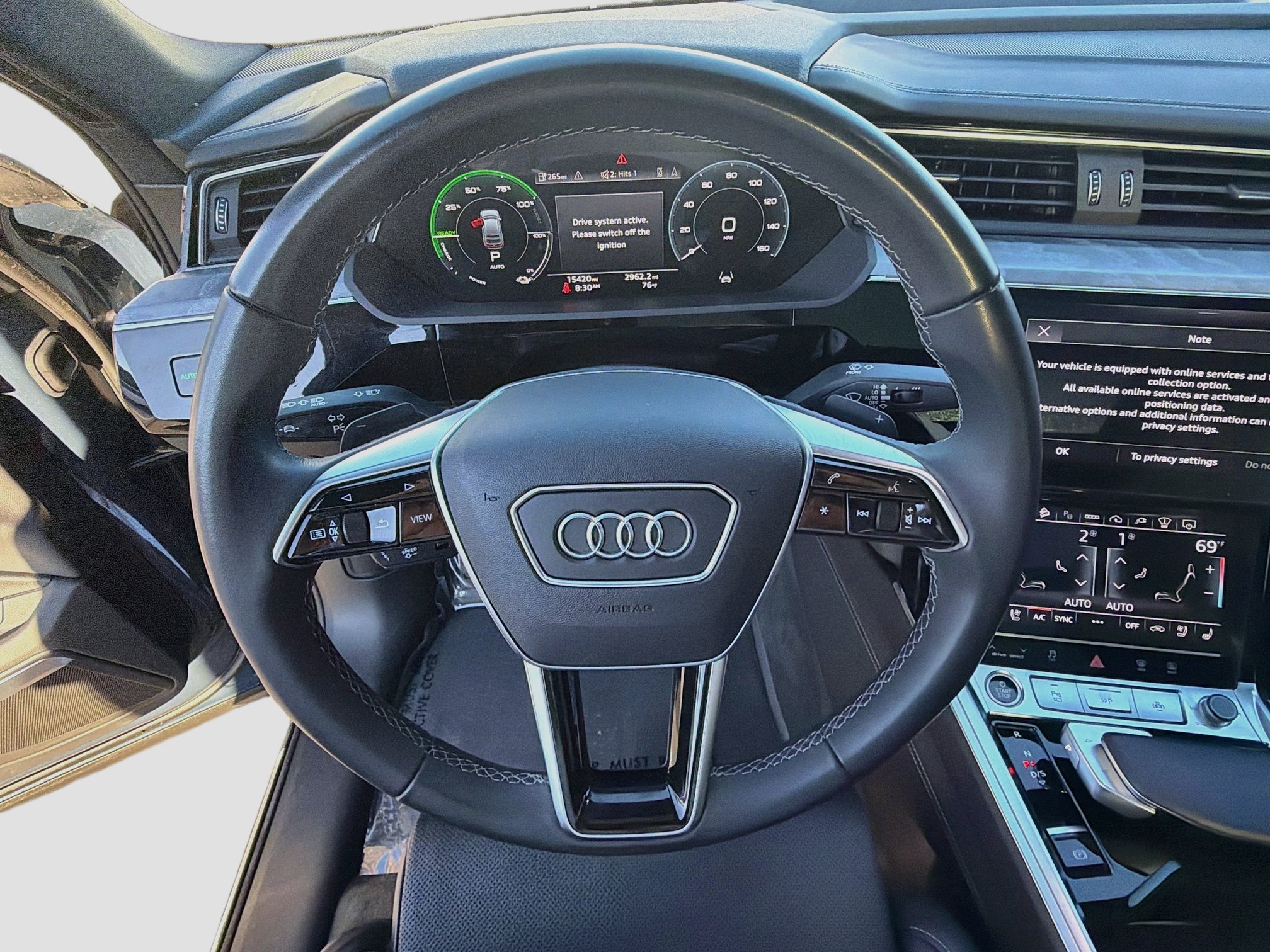 Used 2024 Plasma Blue Metallic Audi S line Prestige image 39