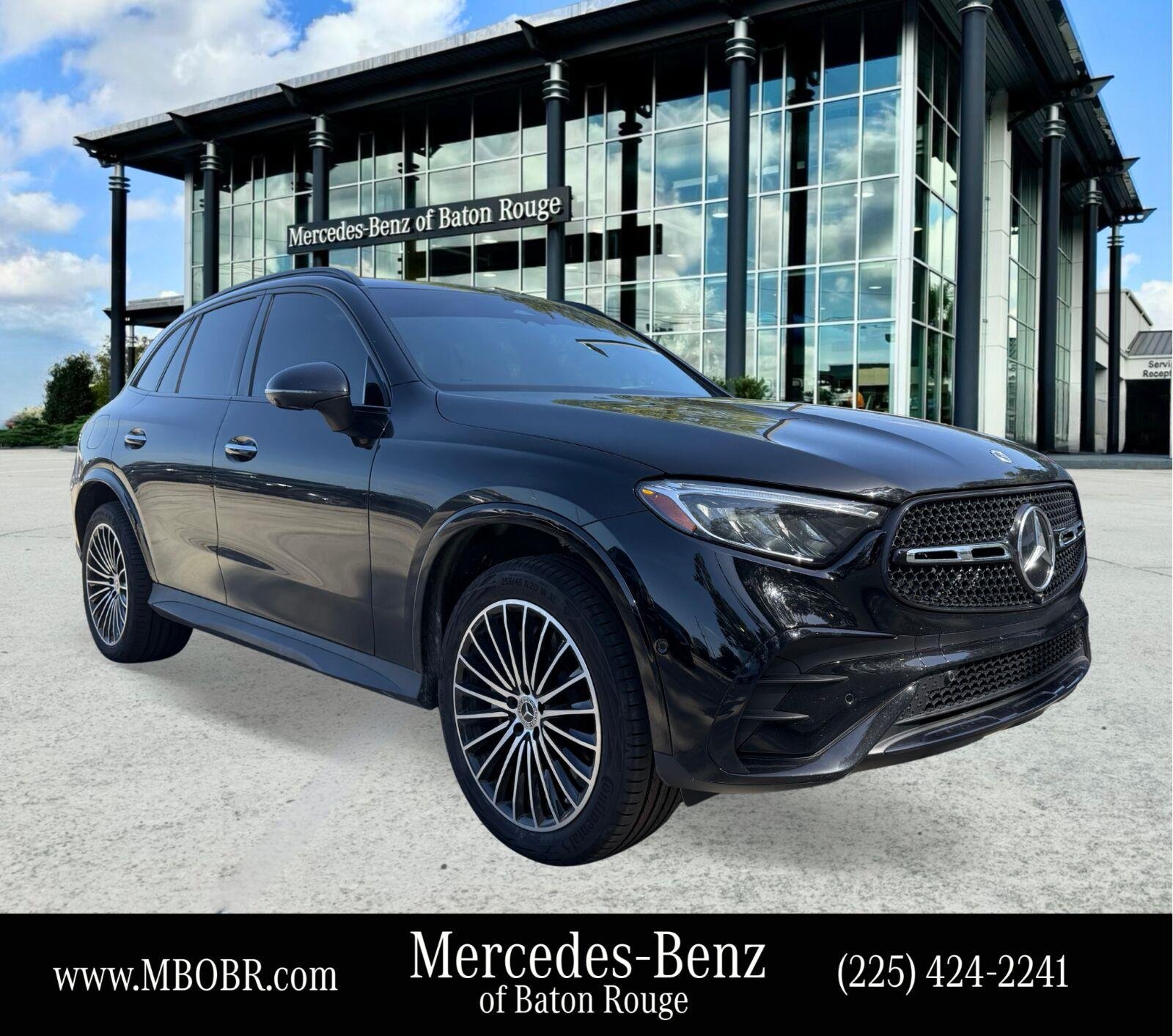 Certified Used 2023 Black Mercedes-Benz GLC 300 image 1