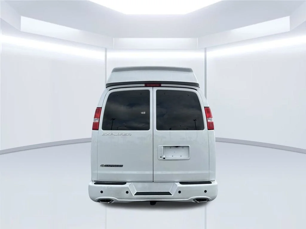 New 2024 White Chevrolet Work Van image 3