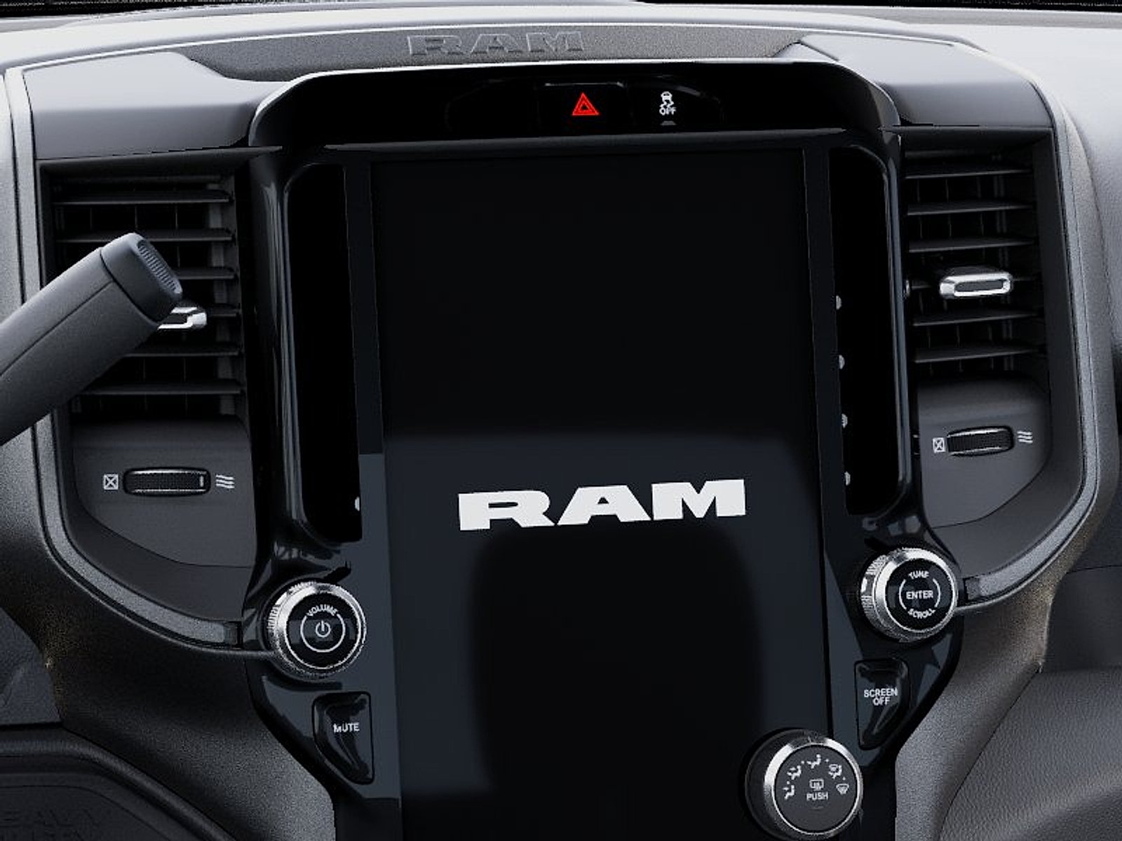 New 2026 Forged Blue Metallic Exterior Paint RAM Tradesman Crew Cab 4x4 8