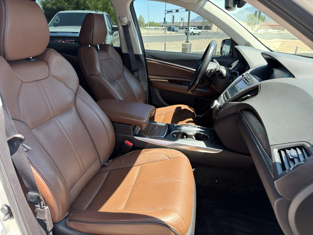 Used 2017 White Diamond Pearl Acura SH-AWD with Advance Package image 18