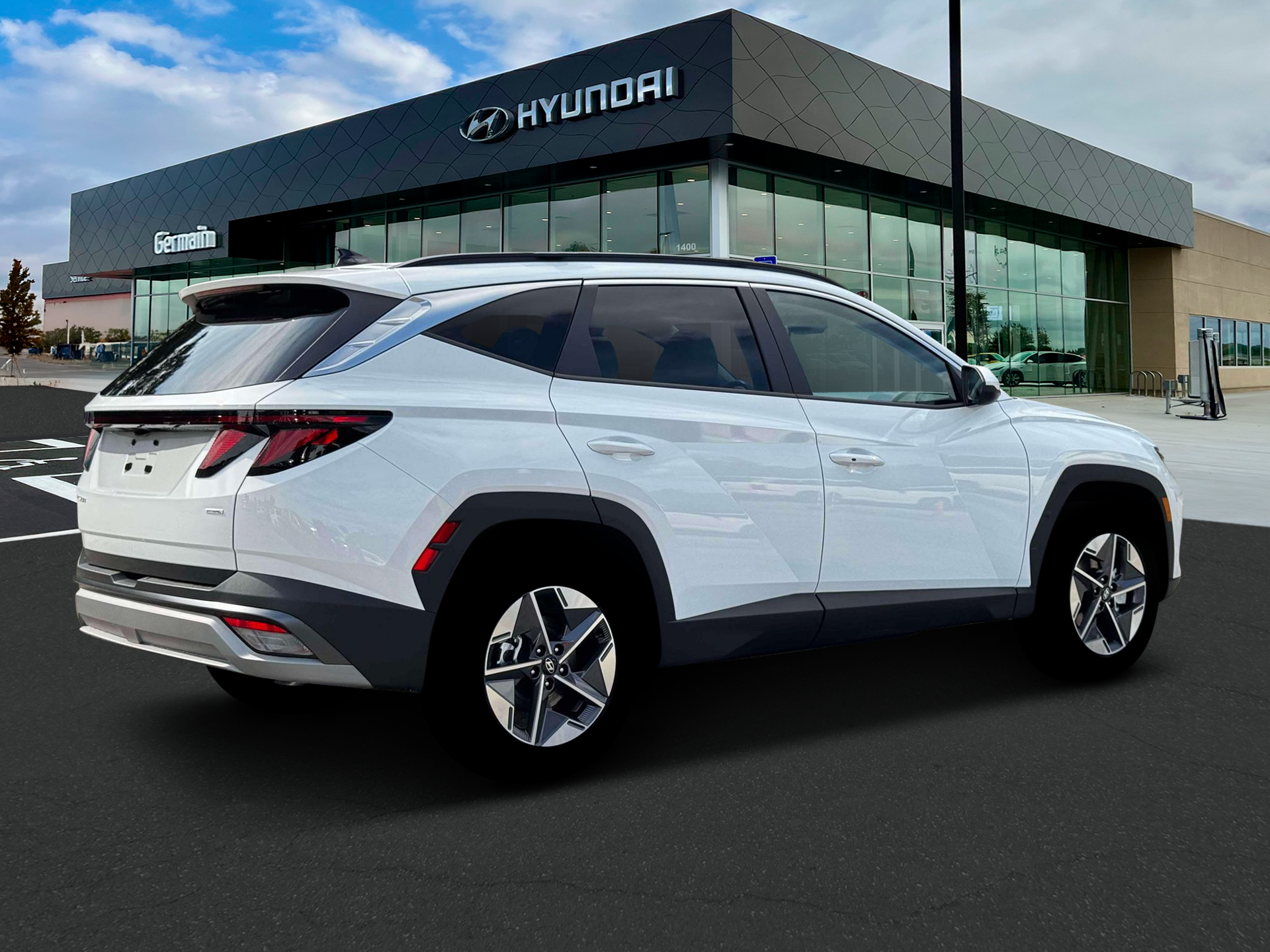 New 2026 White Pearl Hyundai SEL AWD image 8