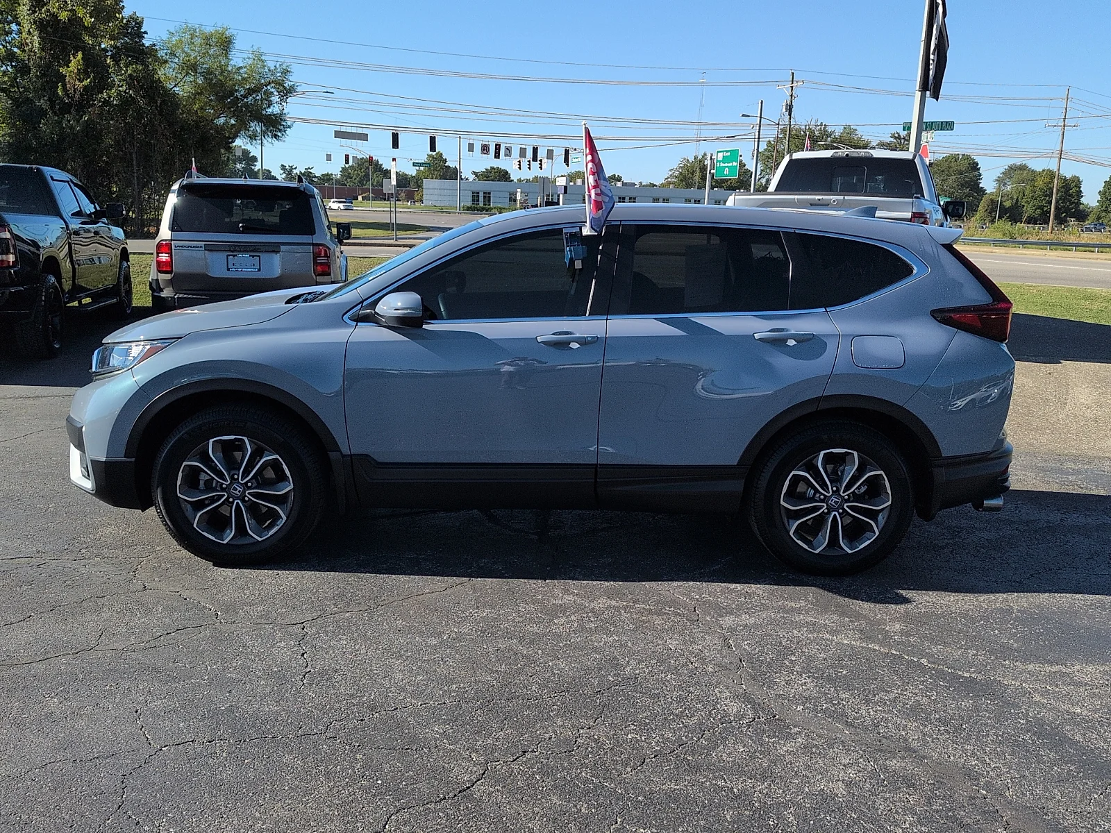 Used 2020 Sonic Gray Pearl Honda AWD EX-L image 4