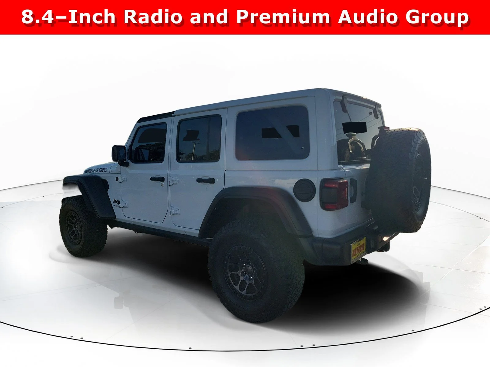 Used 2022 White Jeep Unlimited High Tide image 4