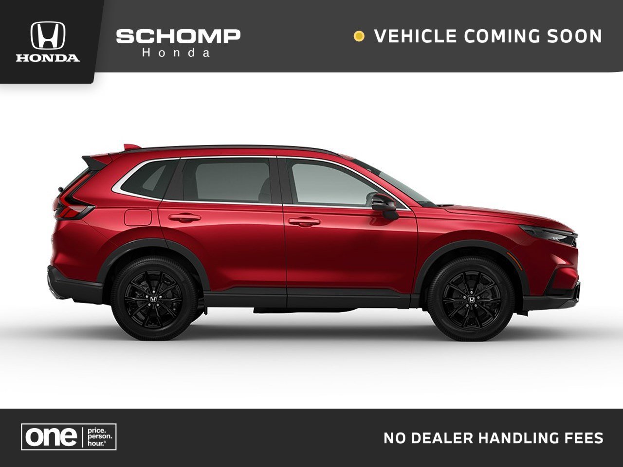 New 2026 Radiant Red Metallic Honda Sport image 1