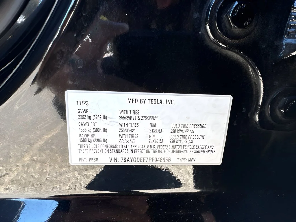 Used 2023 Black Tesla Performance image 34